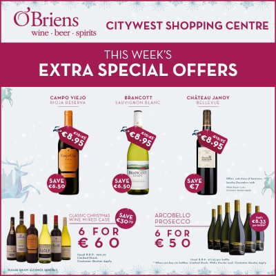 OBriens Citywest Instore WIGIG Offers November 2017