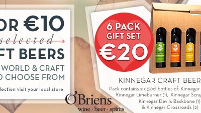 OBriens Valentine Craft Beer Promotions