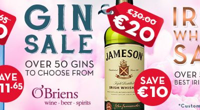OBriens Spirit Offers Gin Sale Irish Whiskey Sale logo